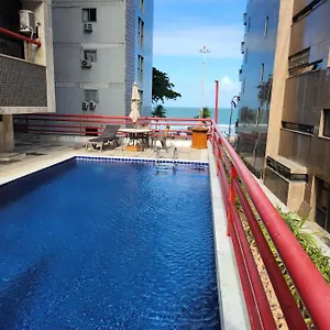  Apartamento Eco Flat - Vista Ao Mar De Boa Viagem Brasil